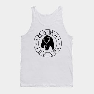 Mama Bear Black Tank Top